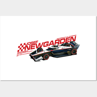 Josef Newgarden 2022 (red) Posters and Art